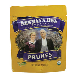 Newman's Own Organics Pitted Prunes - Organic - Case Of 12 - 6 Oz.