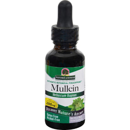 Nature's Answer Mullein Leaf Alcohol Free - 1 Fl Oz