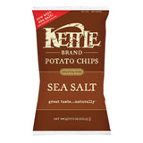 Kettle Brand Potato Chips - Sea Salt - Case Of 12 - 8.5 Oz.