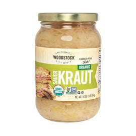 Woodstock Organic Sauerkraut - Case Of 12 - 16 Oz.