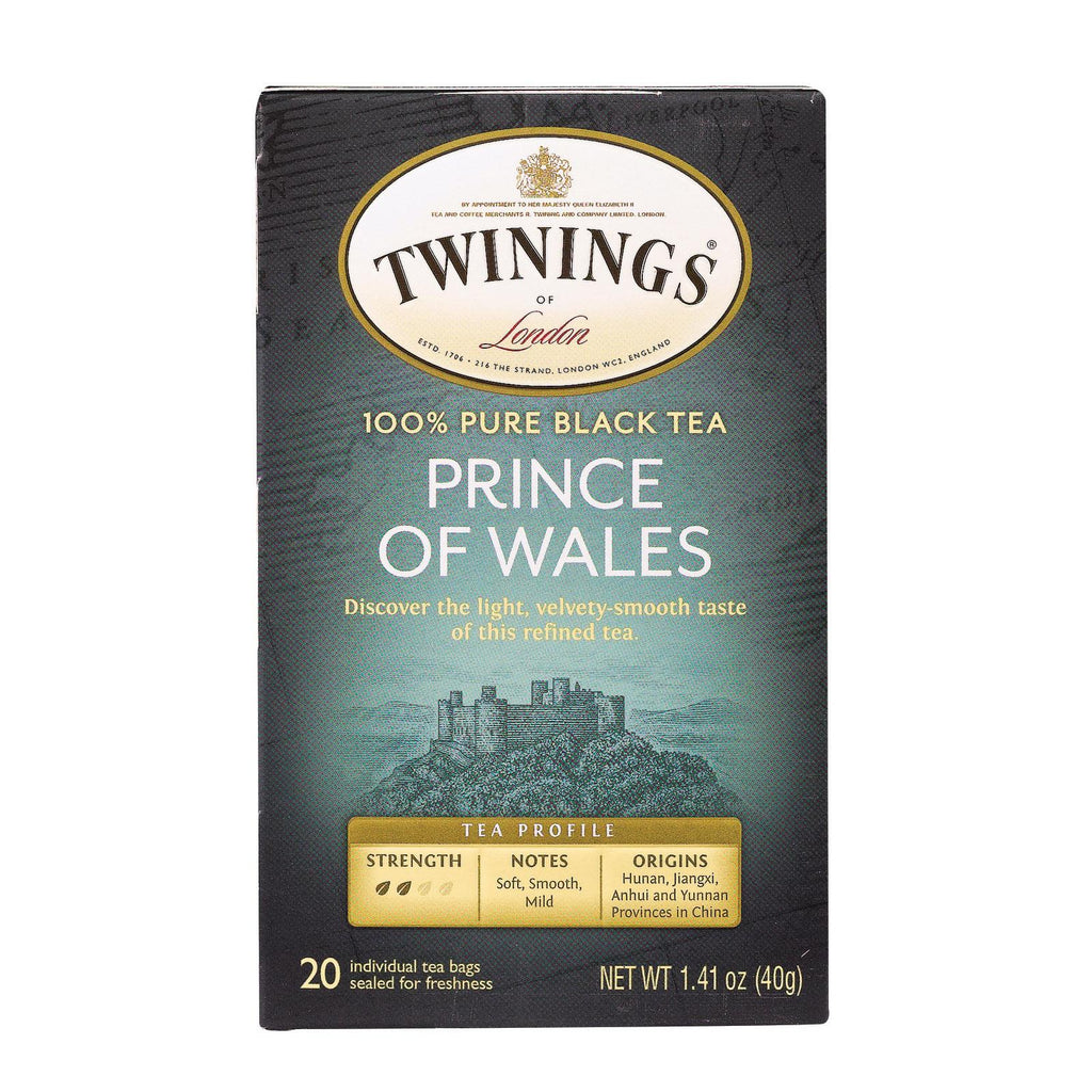 Twining's Tea Black Tea - Prince Of Wales - Case Of 6 - 20 Bags