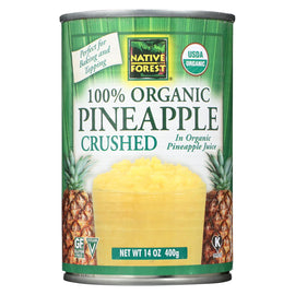 Native Forest Organic Pineapple - Crushed - Case Of 6 - 14 Oz.