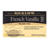 Bigelow Tea French Vanilla Black Tea - Case Of 6 - 20 Bags