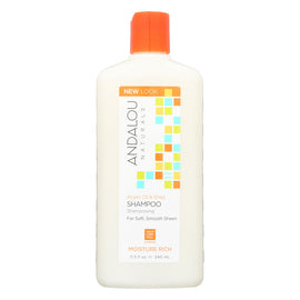 Andalou Naturals Moisture Rich Shampoo Argan And Sweet Orange - 11.5 Fl Oz