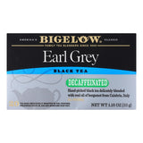 Bigelow Tea Earl Grey Decaffeinated Black Tea - Case Of 6 - 20 Bags