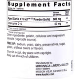 Kyolic Aged Garlic Extract Coq10 Formula 110 - 100 Capsules