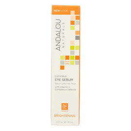 Andalou Naturals Luminous Eye Serum Brightening - 0.6 Fl Oz