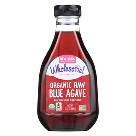 Wholesome Sweeteners Organic Raw Blue Agave - Case Of 6 - 23.5 Oz.