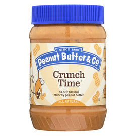 Peanut Butter And Co Peanut Butter - Crunch Time - Case Of 6 - 16 Oz.