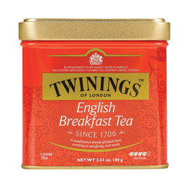 Twining's Tea Black Tea - English Breakfast - Case Of 6 - 3.53 Oz.