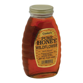 Gunter Pure Wildflower Honey - Case Of 12 - 16 Oz.