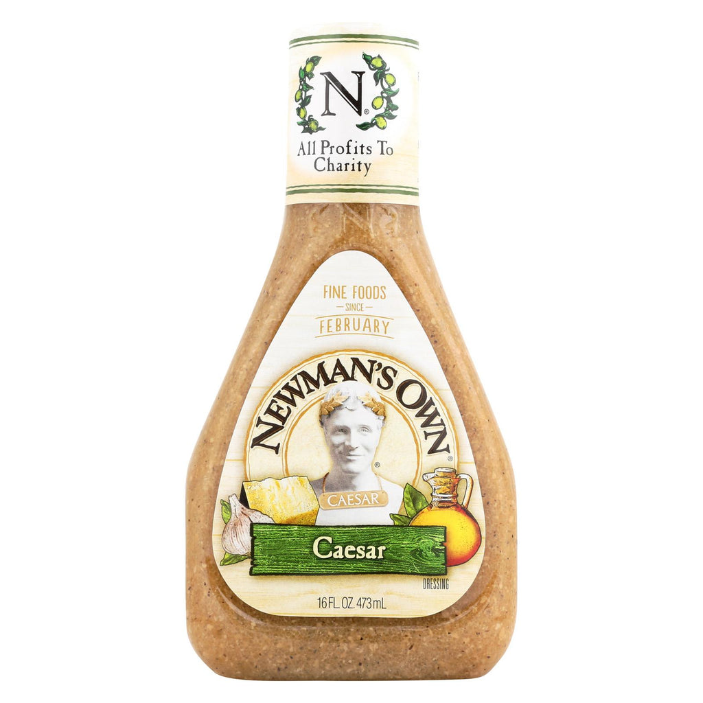 Newman's Own Lite Dressing - Caesar - Case Of 6 - 16 Fl Oz.