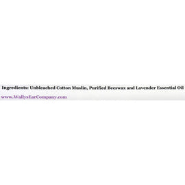 Wally's Natural Products Beeswax Candles - Lavender - 2 Pack