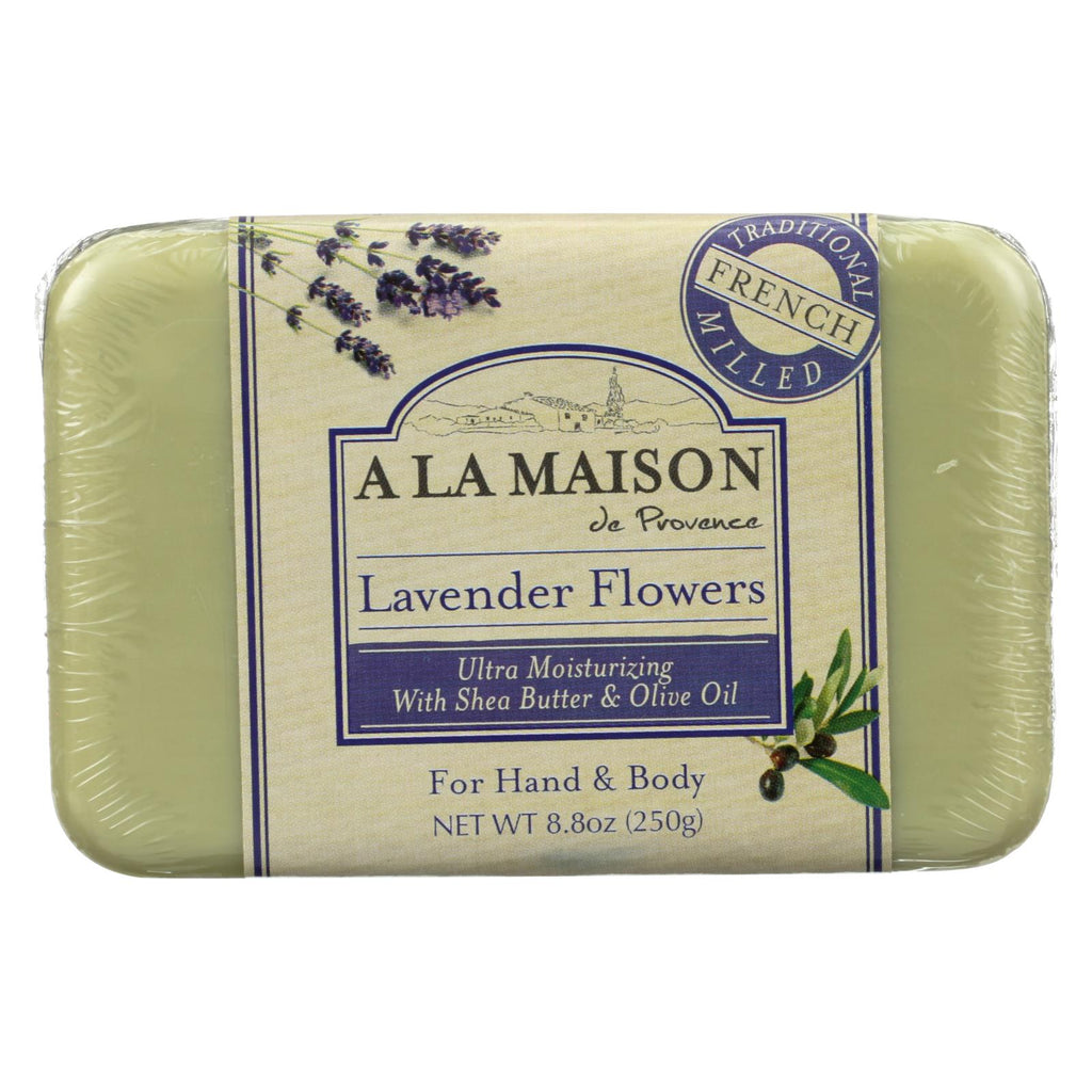 A La Maison - Bar Soap - Lavender Flowers - 8.8 Oz