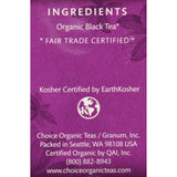 Choice Organic Teas English Breakfast Tea - 16 Tea Bags - Case Of 6