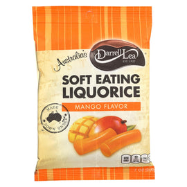 Darrell Soft Eating Liquorice - Mango - Case Of 8 - 7 Oz.