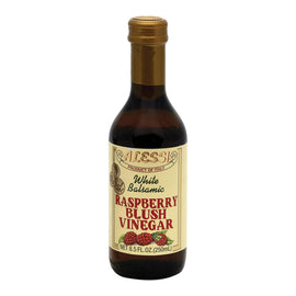 Alessi Vinegar - White Balsamic Raspberry Blush - Case Of 6 - 8.5 Fl Oz.