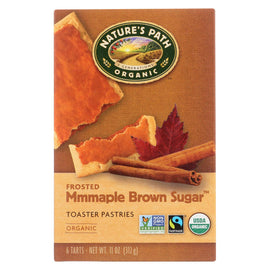 Nature's Path Organic Frosted Toaster Pastries - Mmmaple Brown Sugar - Case Of 12 - 11 Oz.