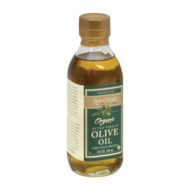Spectrum Naturals Organic Unrefined Extra Virgin Olive Oil - Case Of 6 - 8 Fl Oz.