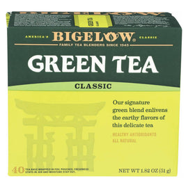 Bigelow Tea Tea - Green - Case Of 6 - 40 Bag