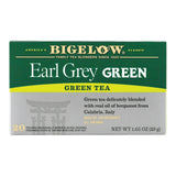 Bigelow Tea Green Tea - Earl Grey - Case Of 6 - 20 Bag