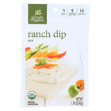 Simply Organic Ranch Dip Mix - Case Of 12 - 1.5 Oz.