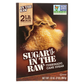 Sugar In The Raw Turbinado Sugar - Case Of 12 - 2 Lb.