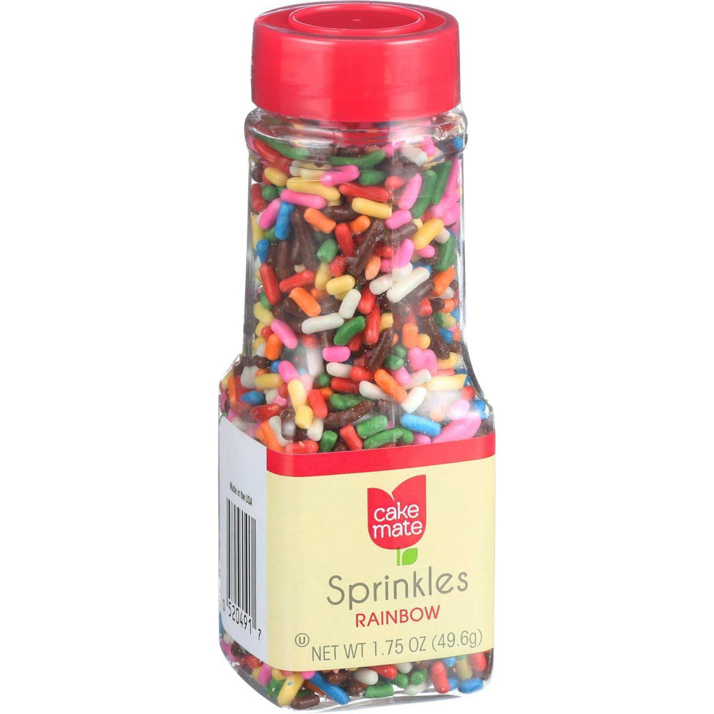 Cake Mate Decorating Decors - Rainbow - 1.75 Oz - Case Of 6