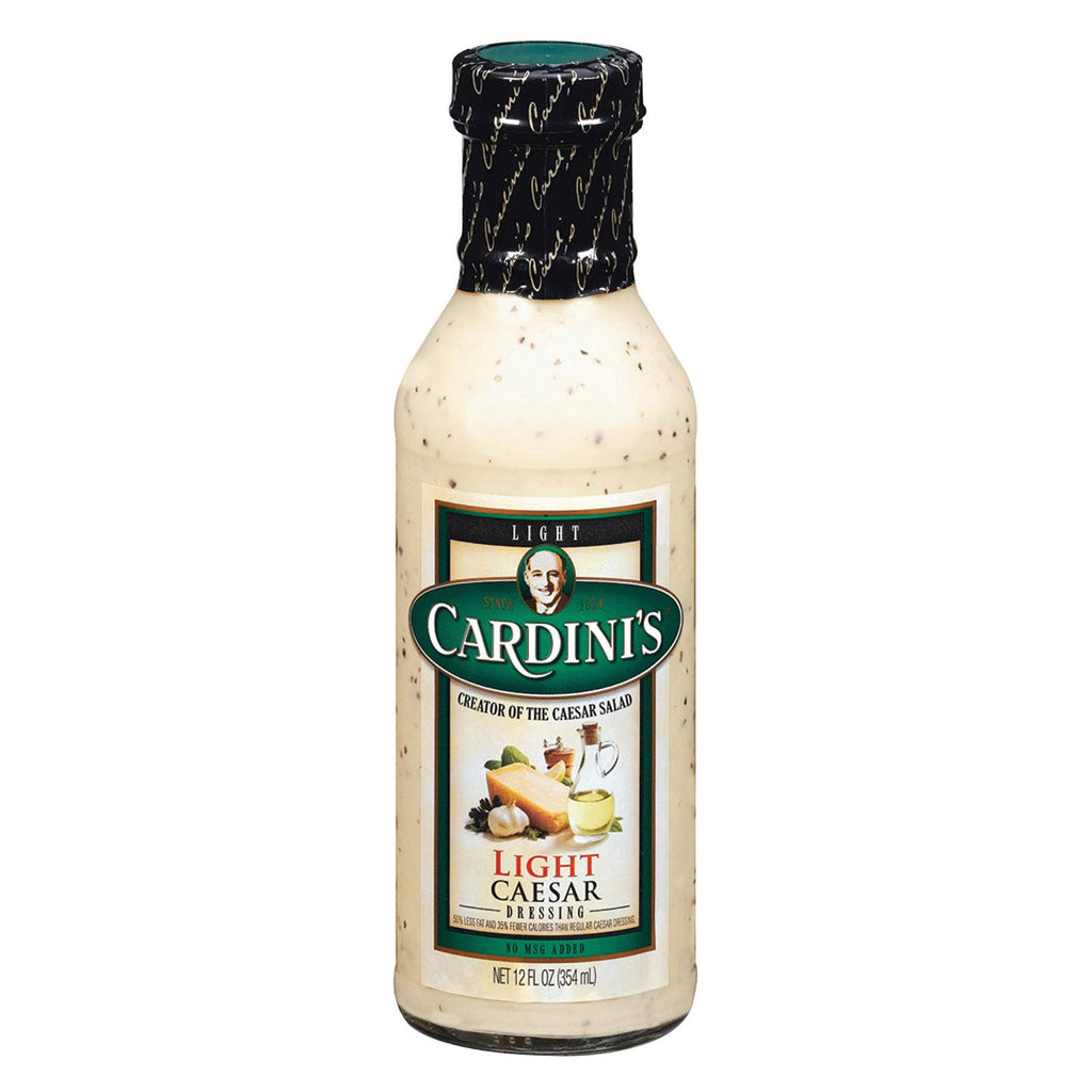 Cardini's Dressing: Light Caesar - Case Of 6 - 12 Fl Oz