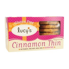 Dr. Lucy's Cookies - Cinnamon Thin - Case Of 8 - 5.5 Oz.