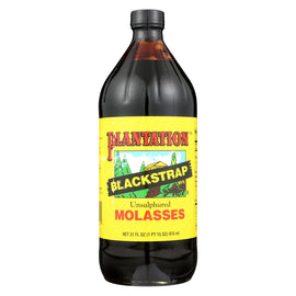 Plantation Blackstrap Molasses Syrup - Unsulphured - Case Of 12 - 31 Fl Oz.