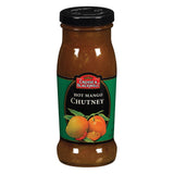 Crosse And Blackwell Chutney - Hot Mango - Case Of 6 - 9 Oz.