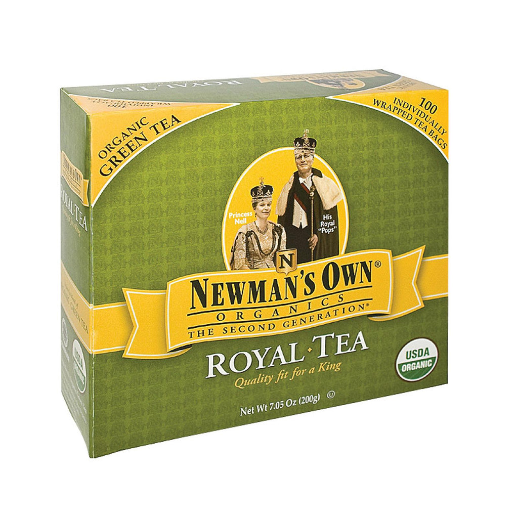 Newman's Own Organics Organic Green Tea - Case Of 6 - 40 Bags