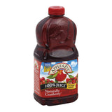 Apple And Eve 100 Percent Juice Naturally Cranberry Juice - Case Of 8 - 64 Fl Oz.
