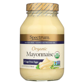 Spectrum Naturals Organic Mayonnaise With Cage Free Eggs - Case Of 12 - 32 Oz.