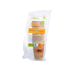 World Centric Compostable Hot Paper Cups - Case Of 12 - 12 Oz.