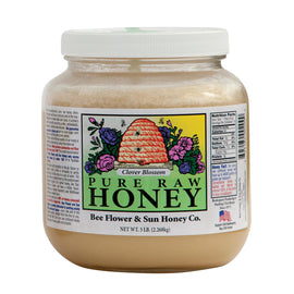 Bee Flower And Sun Honey - Clover Blossom - Case Of 6 - 5 Lb.