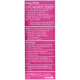 Liddell Homeopathic Female Sexual Energy Spray - 1 Fl Oz