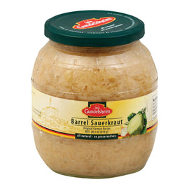 Kuhne Barrel Sauerkraut - Case Of 6 - 28.5 Oz.