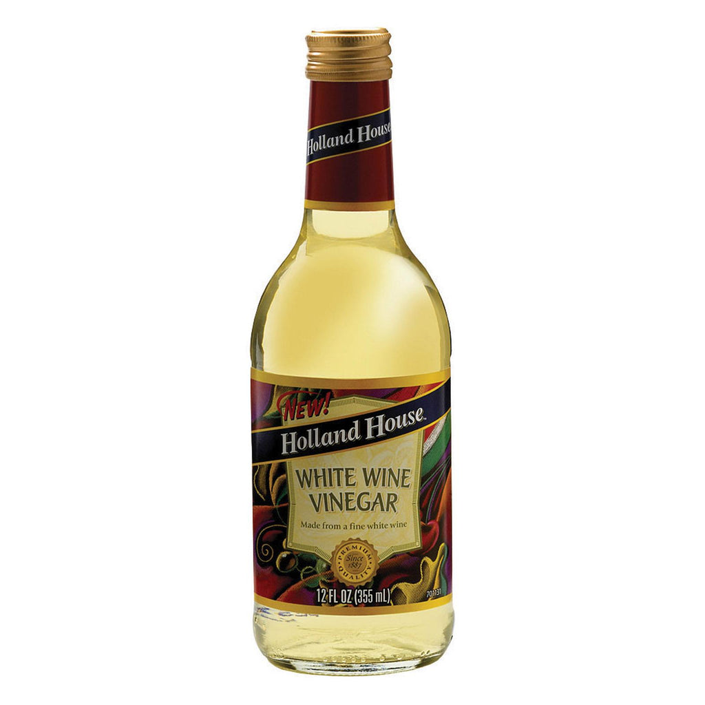 Holland House Holland House White Wine Vinegar - Vinegar - Case Of 6 - 12 Fl Oz.