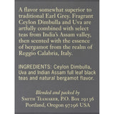 Smith Teamaker Black Tea - Lord Bergamot - 15 Bags