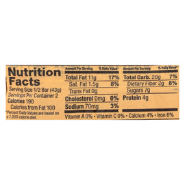 Bobo's Oat Bars - All Natural - Almond - 3 Oz Bars - Case Of 12
