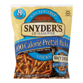 Snyder's Of Hanover Pretzel Sticks - Gluten Free Hot Buffalo Wing - Case Of 6 - 8 Count