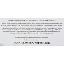 Wally's Natural Products Candles - Paraffin Plain - Case Of 75