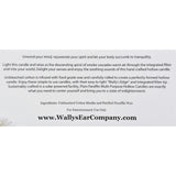 Wally's Natural Products Candles - Paraffin Plain - Case Of 75