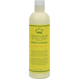 Nubian Heritage Lotion - Lemongrass And Tea Tree - 13 Oz