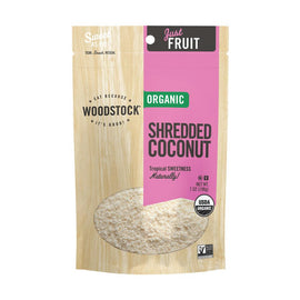 Woodstock Organic Shredded Coconut - Case Of 8 - 4 Oz.