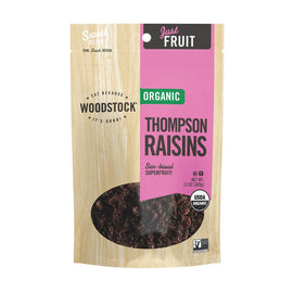 Woodstock Organic Thompson Raisins - Case Of 8 - 13 Oz.