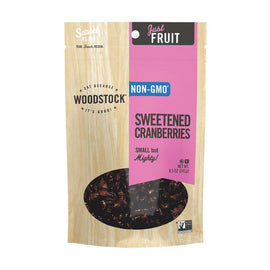 Woodstock Cranberries - Sweetened - Case Of 8 - 8.5 Oz.