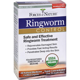 Forces Of Nature Organic Ringworm Control - 11 Ml